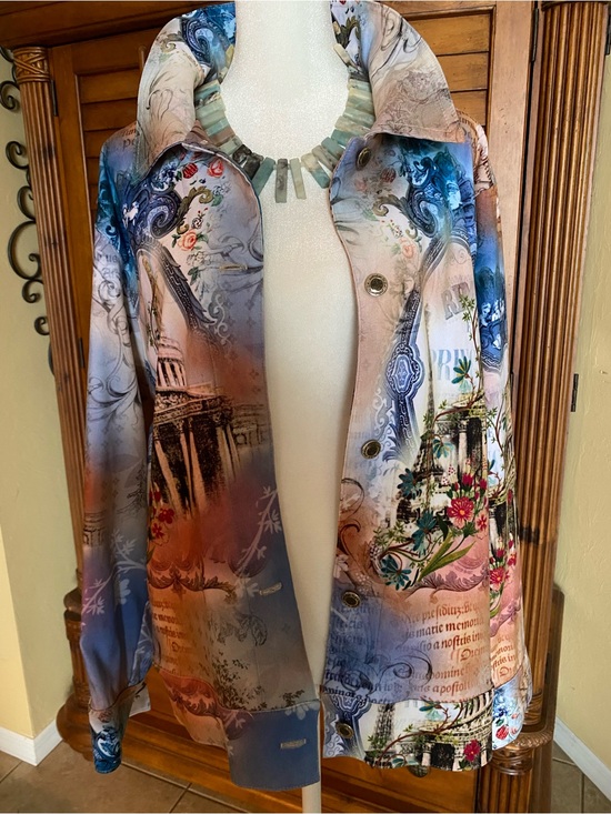 Pulse Jackets & Blazers - Pulse multicolor paisley print top